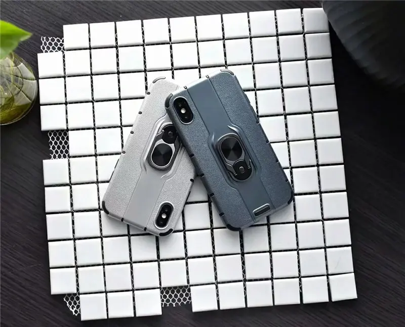 Ring Case For Apple Iphone X XS MAX XR Car Holder Magnetic Back Cover Iphones 6 6s 7 8 Plus Soft Silicone Armor Fundas | Мобильные