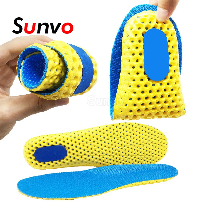 Sunvo стельки из пены с эффектом памяти для обуви женщин и мужчин сетчатый
