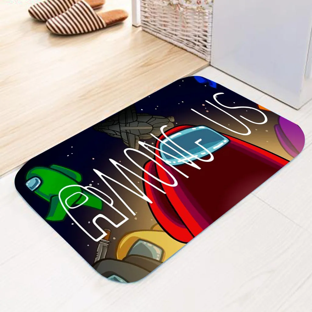 Discord среди нас игровой Придверный коврик супер мягкий фланелевый ковер кухня