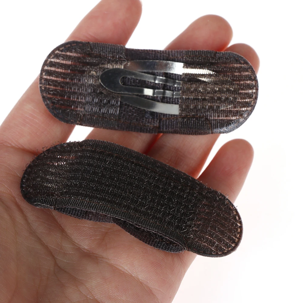 2 шт невидимые Шпильки дышащая челки коврик подставки зажим для волос Bump It Up