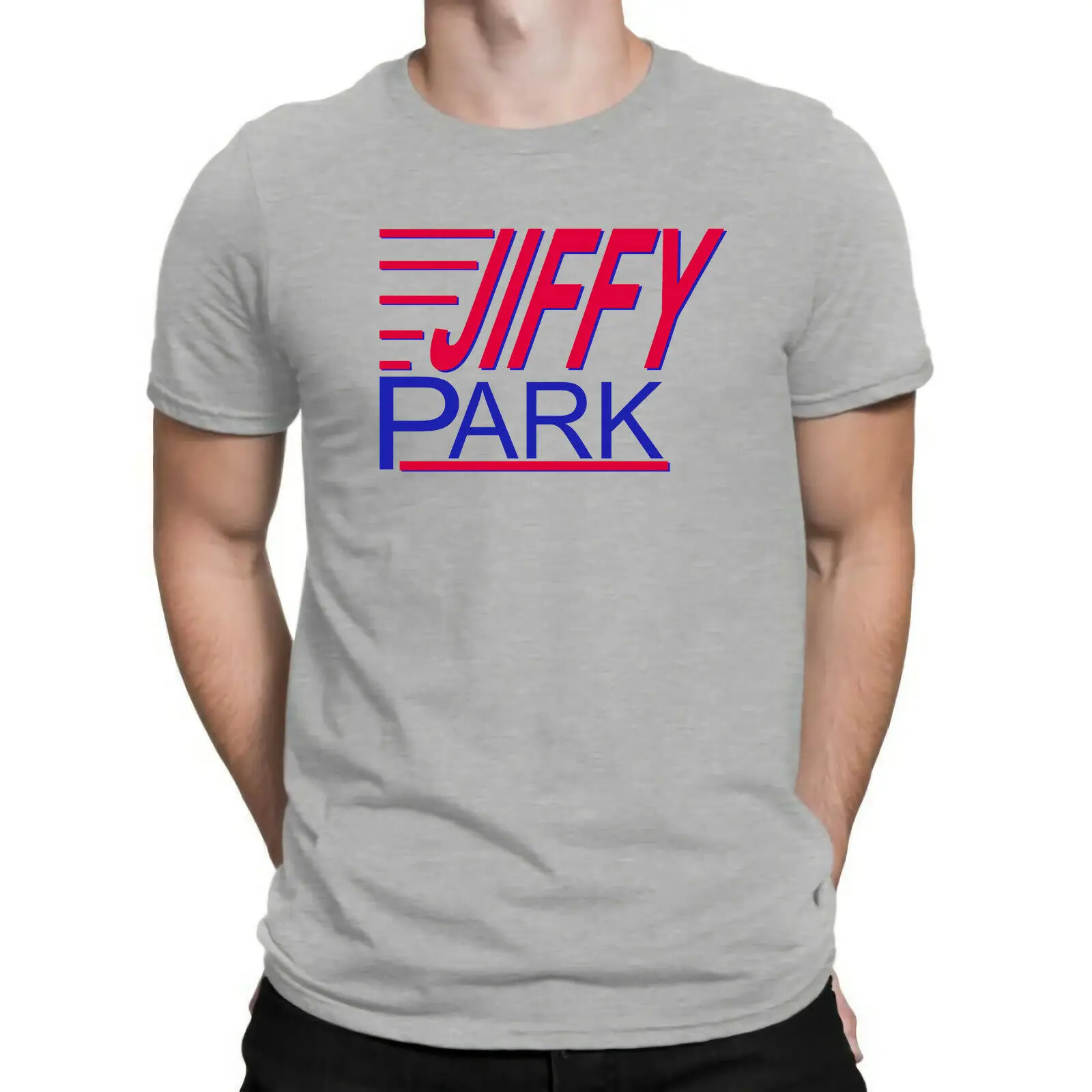Seinfeld Inspired Jiffy Park Kramer смешная комедия ТВ шоу Мужская хлопковая футболка Трамп