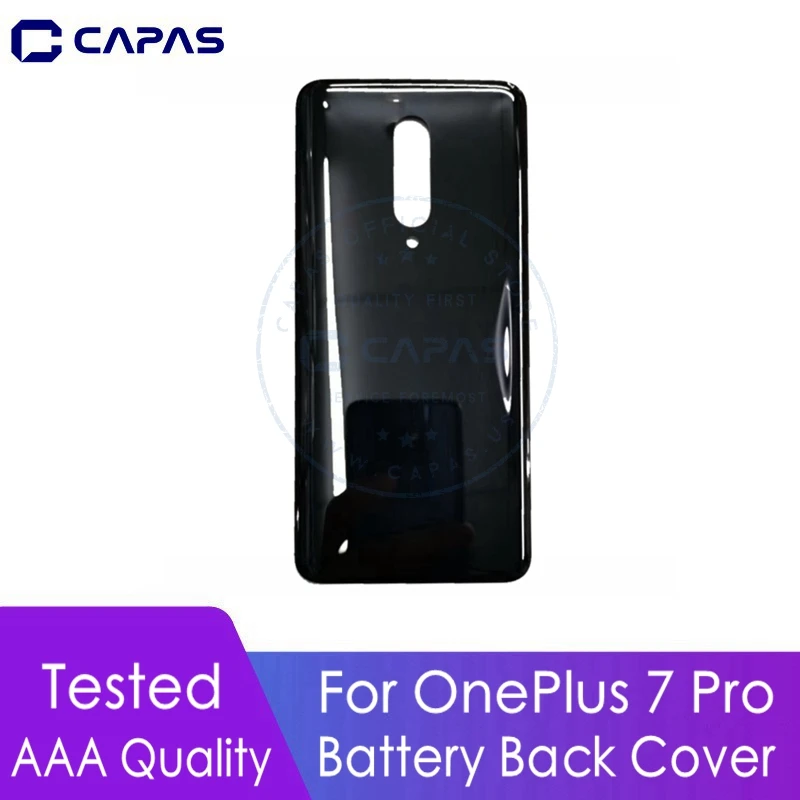 Задняя крышка для Oneplus 7 Pro + клей One Plus задний корпус запасные части|Корпусы и рамки