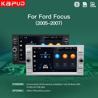 kapud android 10 0 auto radio 8 car multimedia player stereo for ford focus 2 ford fiesta mondeo 4 c max navigation bt gps wifi