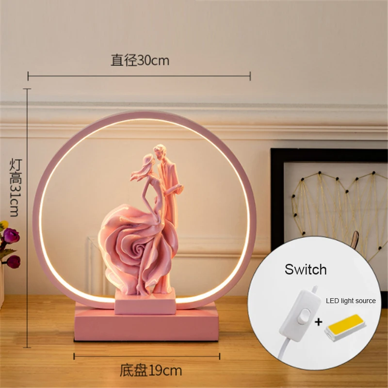 

Nordic Swan Decorative LED Table Lamps Creative Bedside Lamps Wedding Christmas Gift Desk Study Night Light Bedroom Home Decor