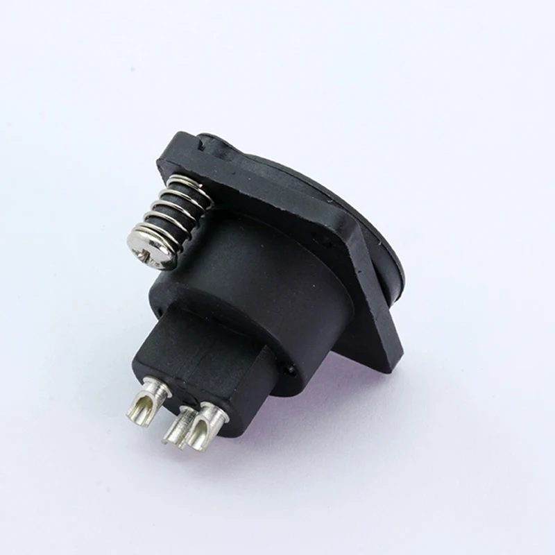 10 шт. пластиковый разъем XLR 3pin гнездовой для крепления на панель аудио динамика С