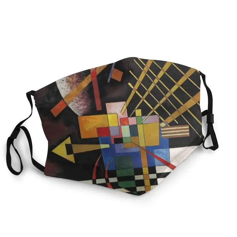 

Wassily Kandinsky Reusable Unisex Adult Face Mask Popular Abstract Artwork Dust Protection Cover Respirator Mouth Muffle