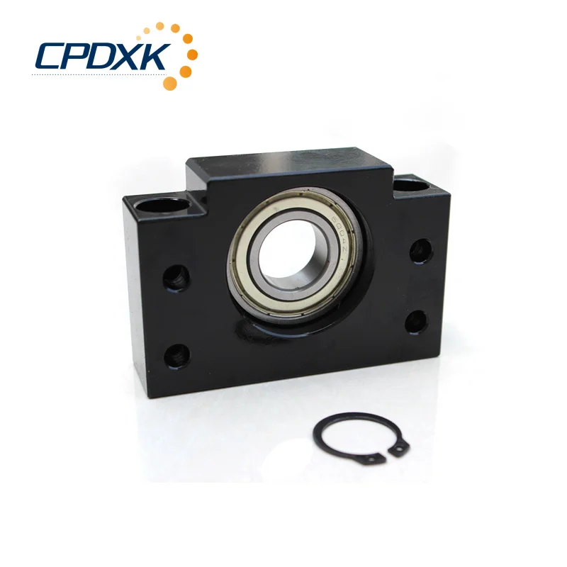 

1Set SFU1204 Ball Screw C7 End Machined With & Single Flange BallNut & BF/BK10 + Ballnut Housing+Supporter for CNC Parts