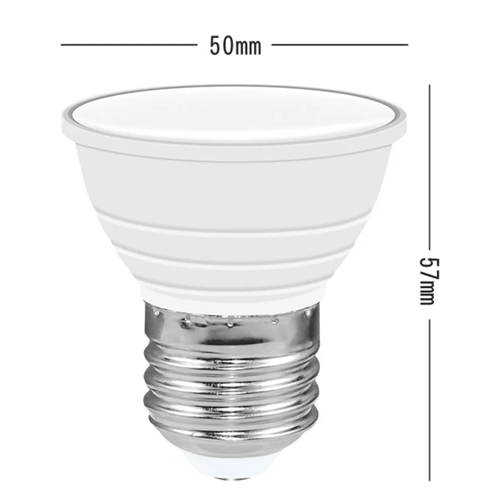 

LED Light Bulb Set Color Changing Dimmable E27 RGB LED Light Bulb for Home Bar Party KTV Mood Lighting Decor