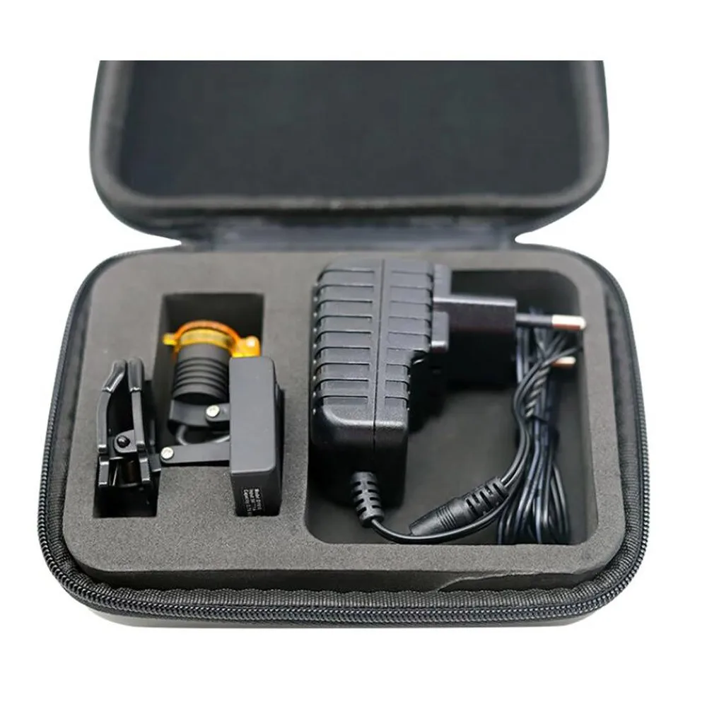 Беспроводной налобный фонарь 3 Вт портативный с оптическим фильтром для