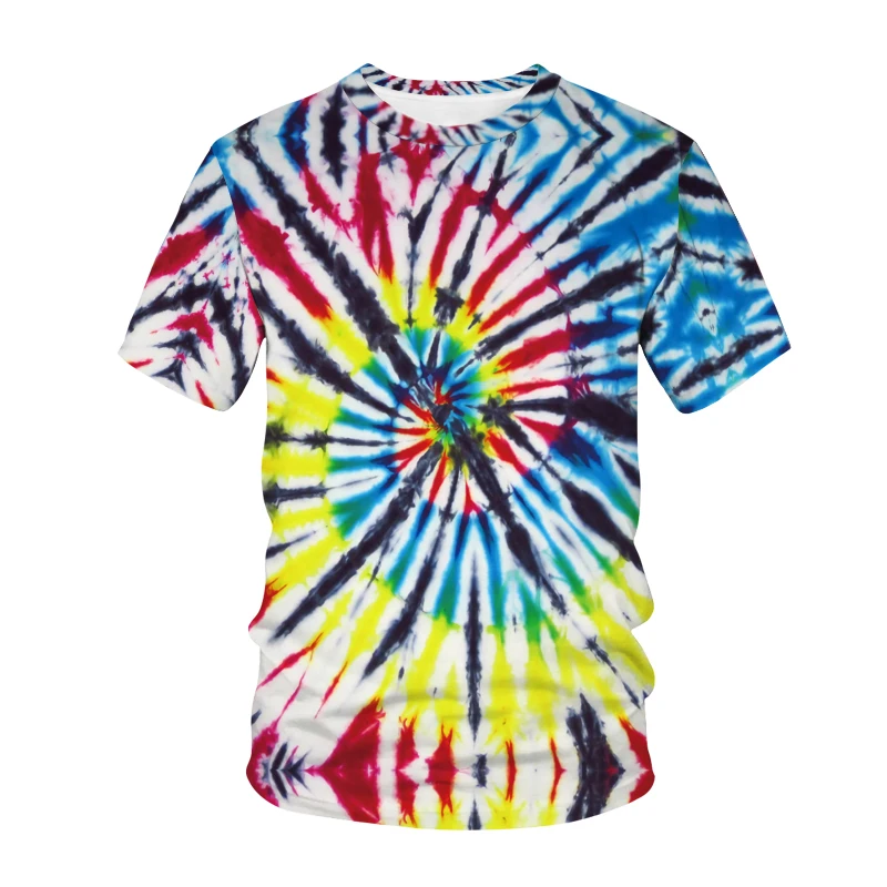 

3d Printed T-Shirts For Men And Girls, Colorful Personality Casual T-Shirts, Summer Funko Pop Clothes