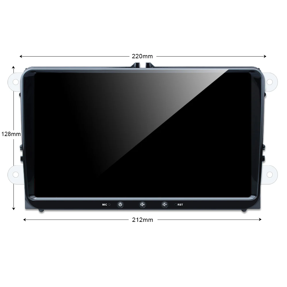 LeeKooLuu 2 Din Android Автомагнитола без DVD для VW/Volkswagen/Golf/Polo/Passat/b7/b6/SEAT/leon/Skoda 2Din Авторадио gps опционально
