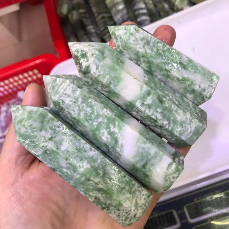 

Natural Stone Column Natural Healing Crystal Quartz Decoration DIY Gift Point Mineral Ornament Healing Wand Chakra
