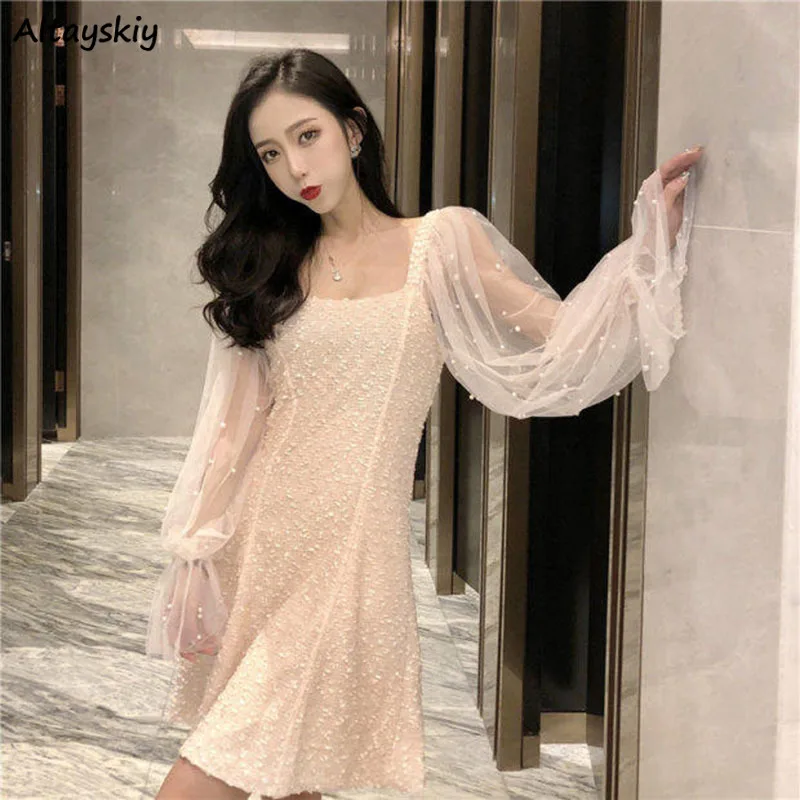 Платье женское Сетчатое в стиле пэчворк вечерние тное приталенное пикантное