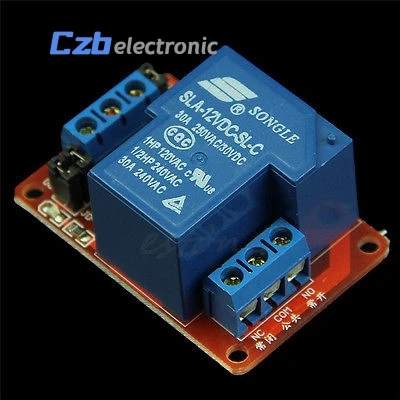 1-канальный релейный модуль высокой мощности 12 В 30 А постоянного тока с оптроном