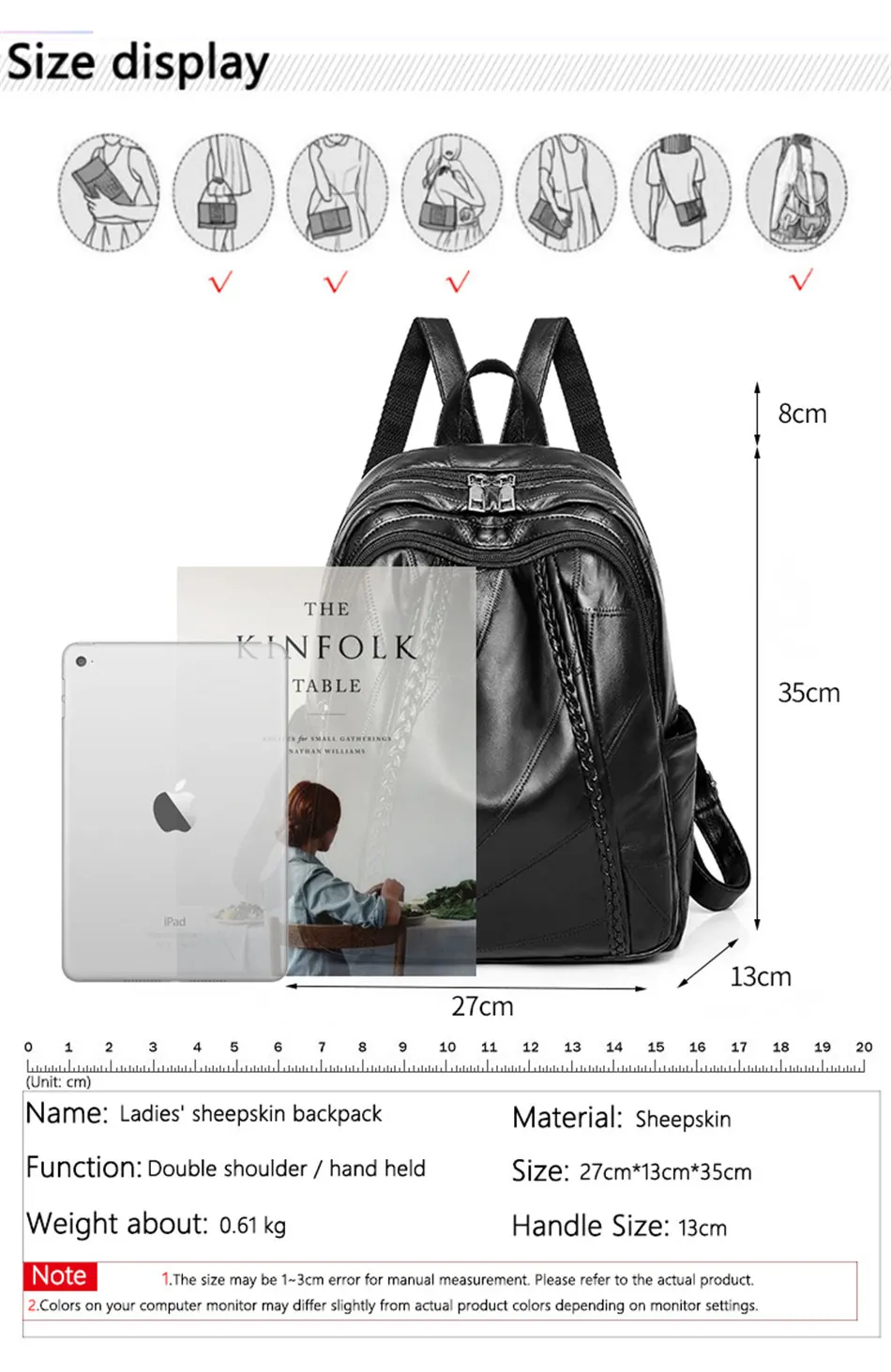 Винтажный натуральный кожаный рюкзак для женщин Mochila Feminina большой емкости рюкзак школьный рюкзак сумки для девочек-подростков сумка для женщин