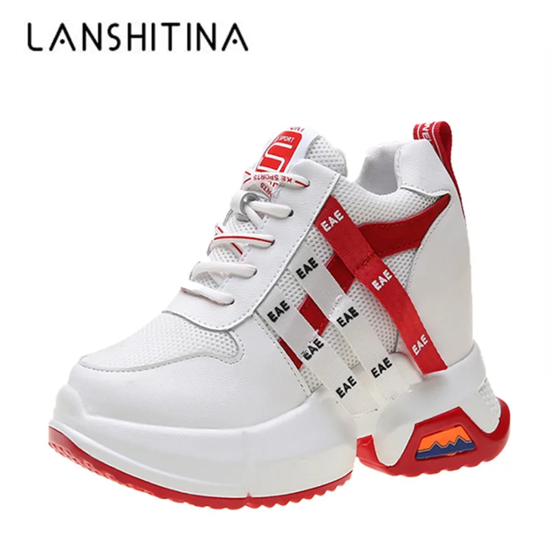 2020 женская обувь на не сужающемся книзу массивном кроссовки новые Обувь с