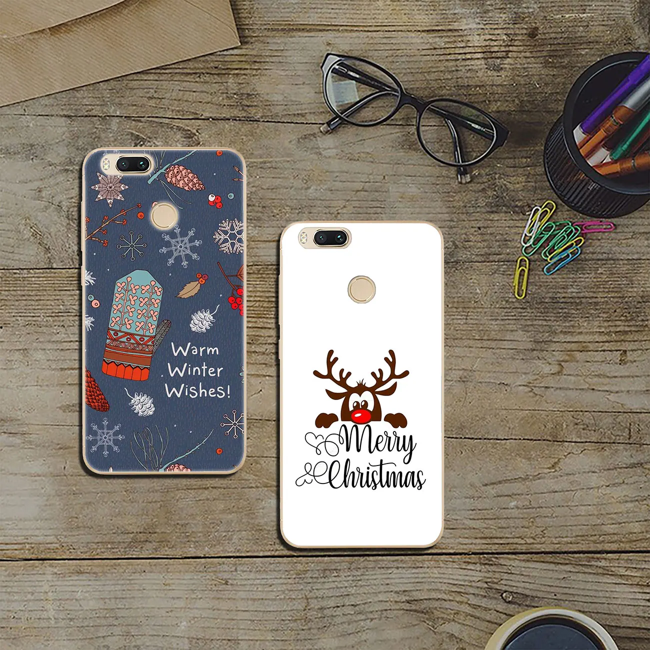 Твердый чехол для телефона Lavaza Merry Christmas snow Xiaomi Redmi 8A 7A 6A 5A K20 K30 Note 8 8T 7 5 6