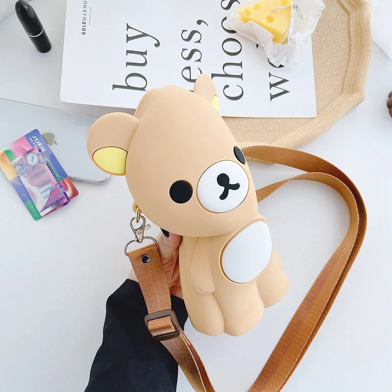 Модные сумки на одно плечо с большой емкостью для девочек Милые детские хранения