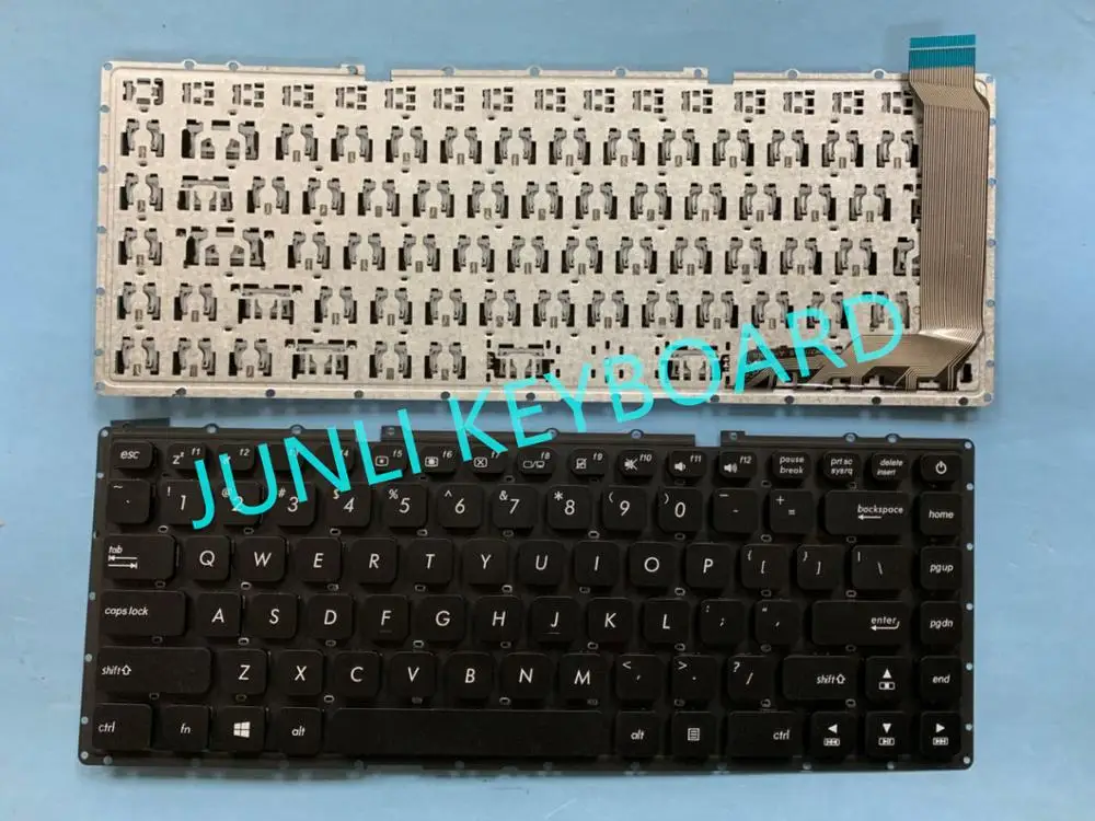 JUNLI клавиатура для Asus X441 X441S X441SA X441SC X441U X441UA US черная ноутбука | Компьютеры и офис