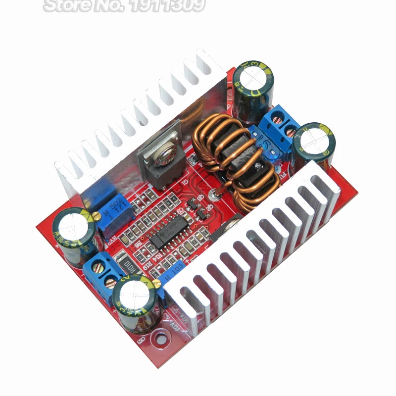 400 Вт 15 а Φ Модуль повышения мощности преобразователя Повышающий постоянного