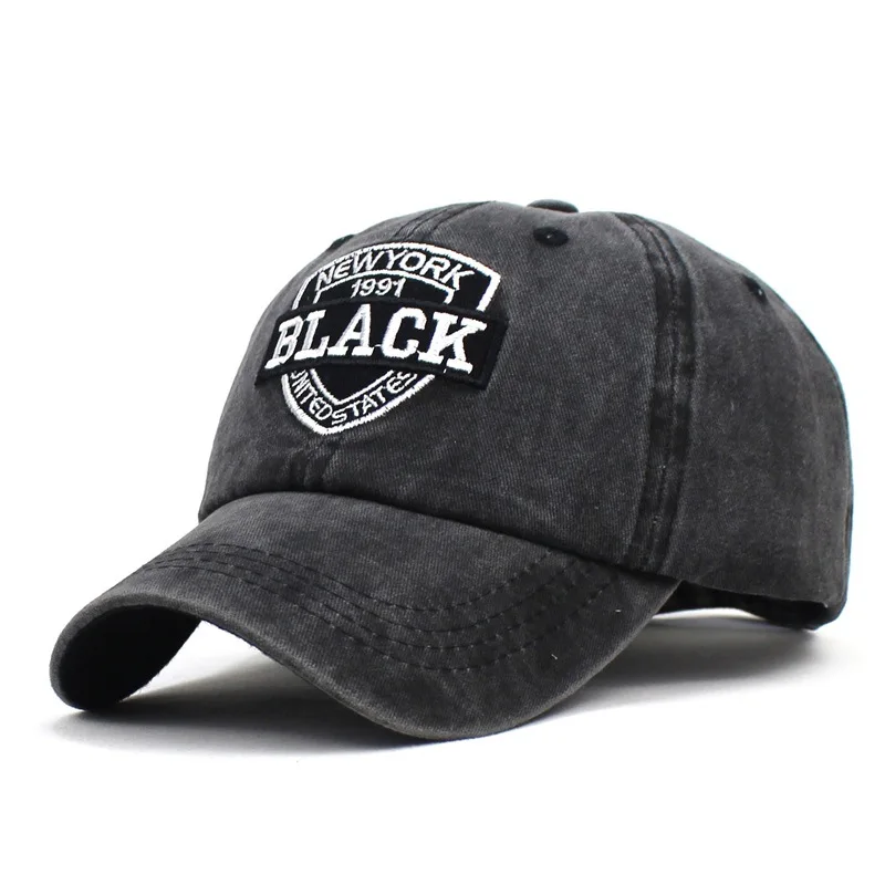 

LDSLYJR 2021 Black Letter Embroidery Cotton Casquette Baseball Cap Adjustable Snapback Hats for Men and Women 254