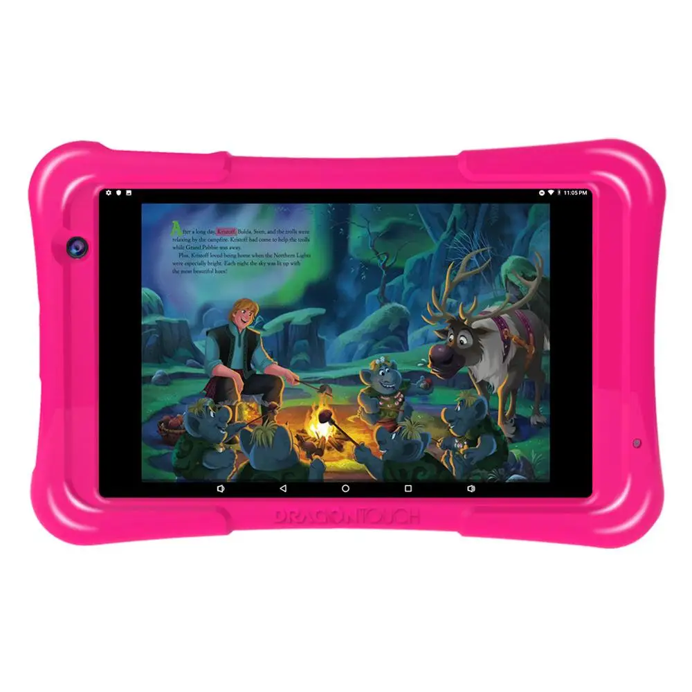 Dragon Touch Y80 детский планшет 8 дюймов HD Дисплей Android планшет для детей 16 Гб четырехъядерный 1,5 ГГц USB Android 8,1 планшетный ПК