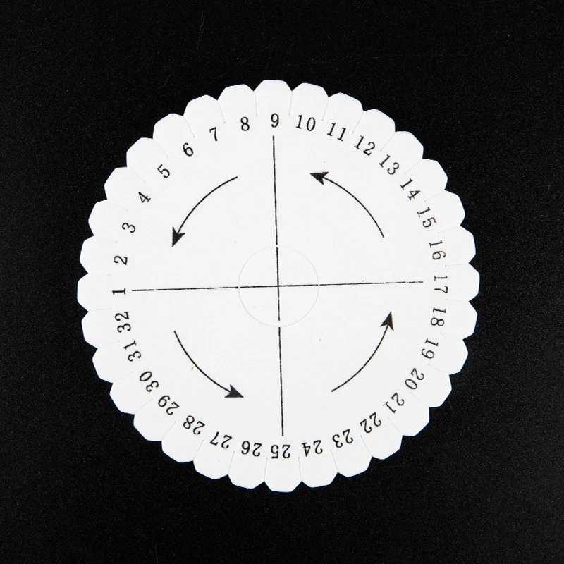 

32-bit Bracelet Knitting Disc Disk Tray Braided Rope Weaving Jewelry Desgin Board Knitting Tools