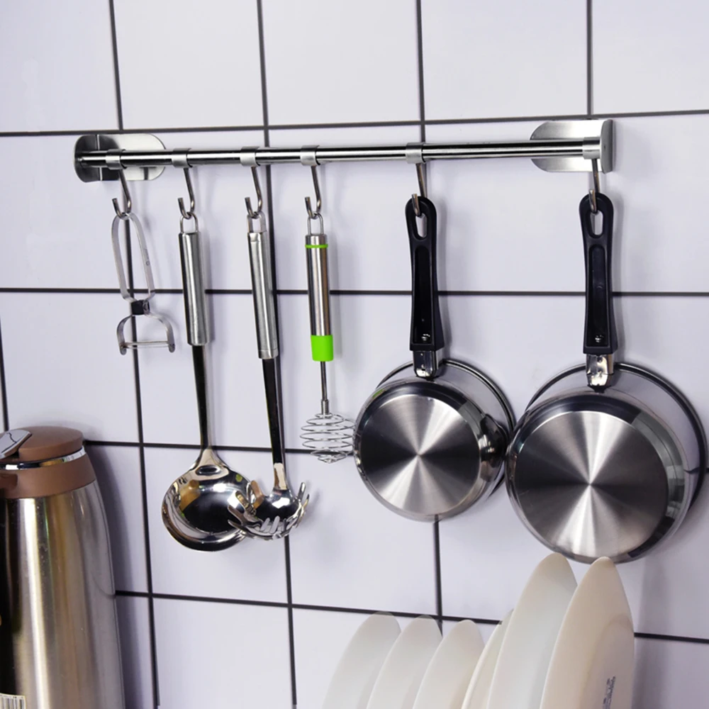 Подвесная удочка и крючок для кухни подвесная стойка настенный держатель крышки