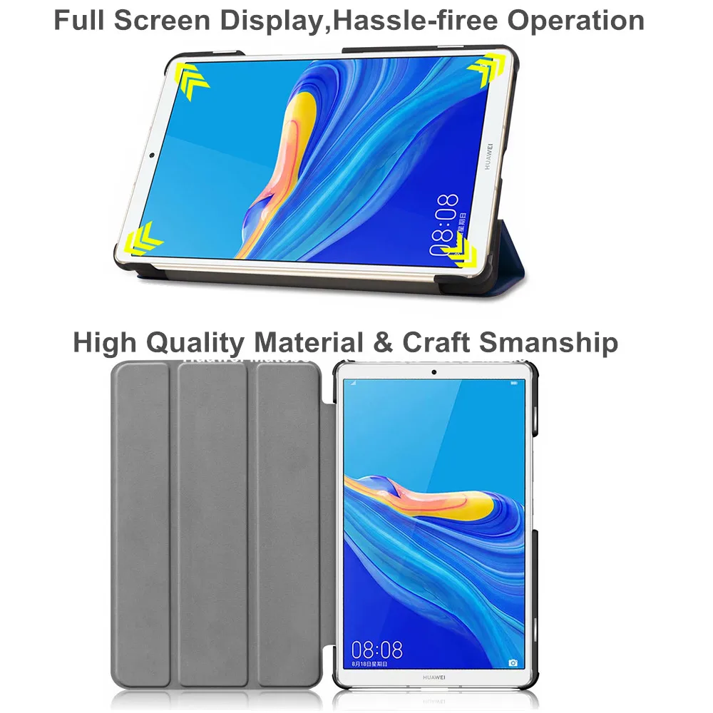Магнитный чехол для huawei mediapad m6 8 4 ''VRD AL09 VRD W09 2019 откидная подставка из