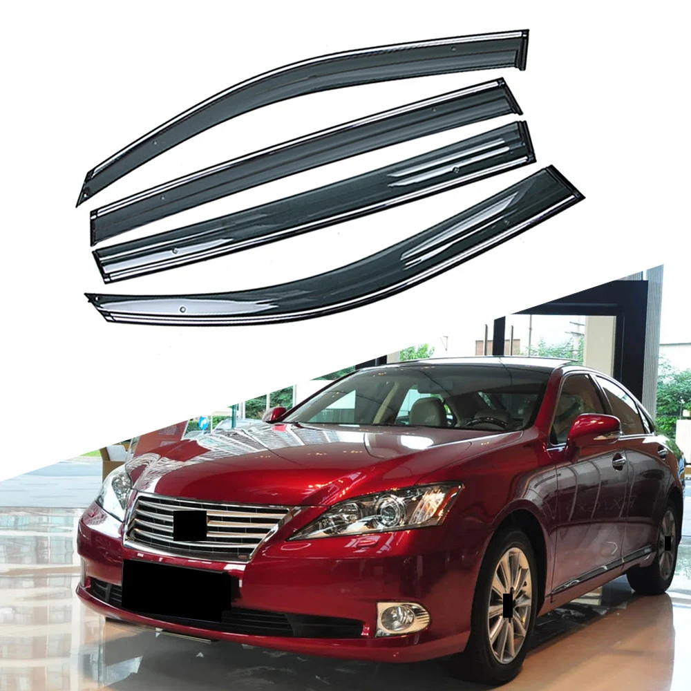 

Для LEXUS ES 350 XV40 2006-2012 автомобильный солнцезащитный козырек от дождя и солнца, защитный чехол, наклейка на рамку, аксессуары