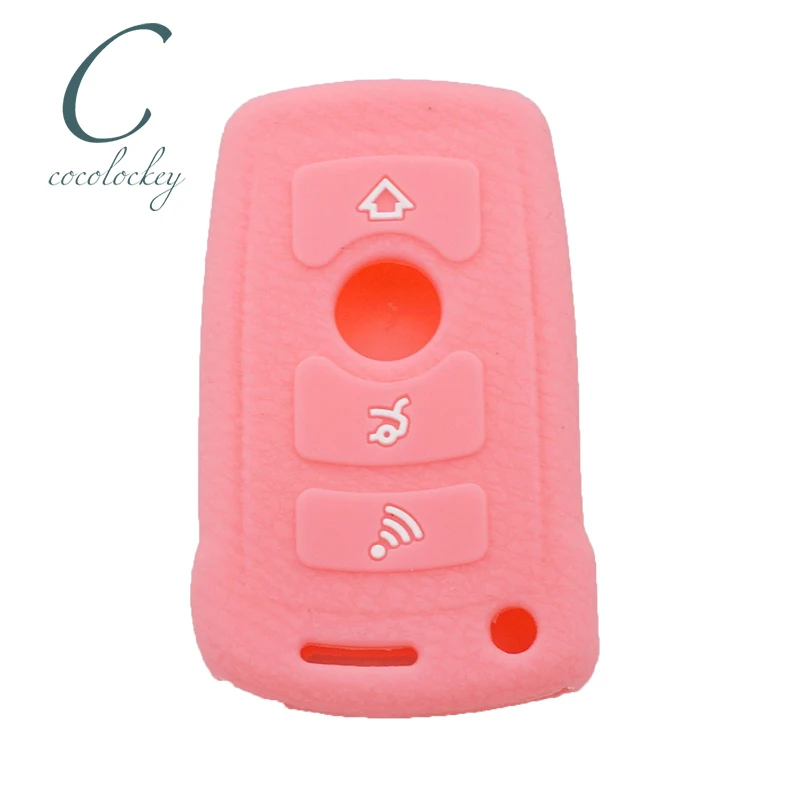 Cocolockey силиконовый чехол для ключей от машины крышка BMW серий 7 E65 E66 E67 E68 745i 745Li 750i