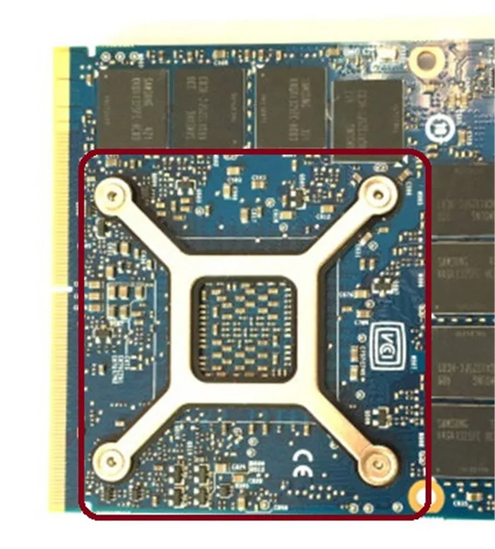 Ноутбук графическая карта крест кронштейн N с винтами для DELL HP Alien