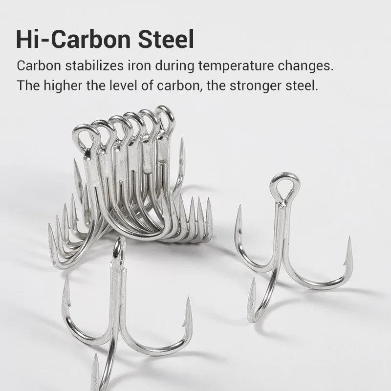 Нэби тройной крючок VMC 5X-сильные крючки для больших рыболовных инструментов с острыми иглами для попперов, стикбейтов и ригсов рыболовные принадлежности.