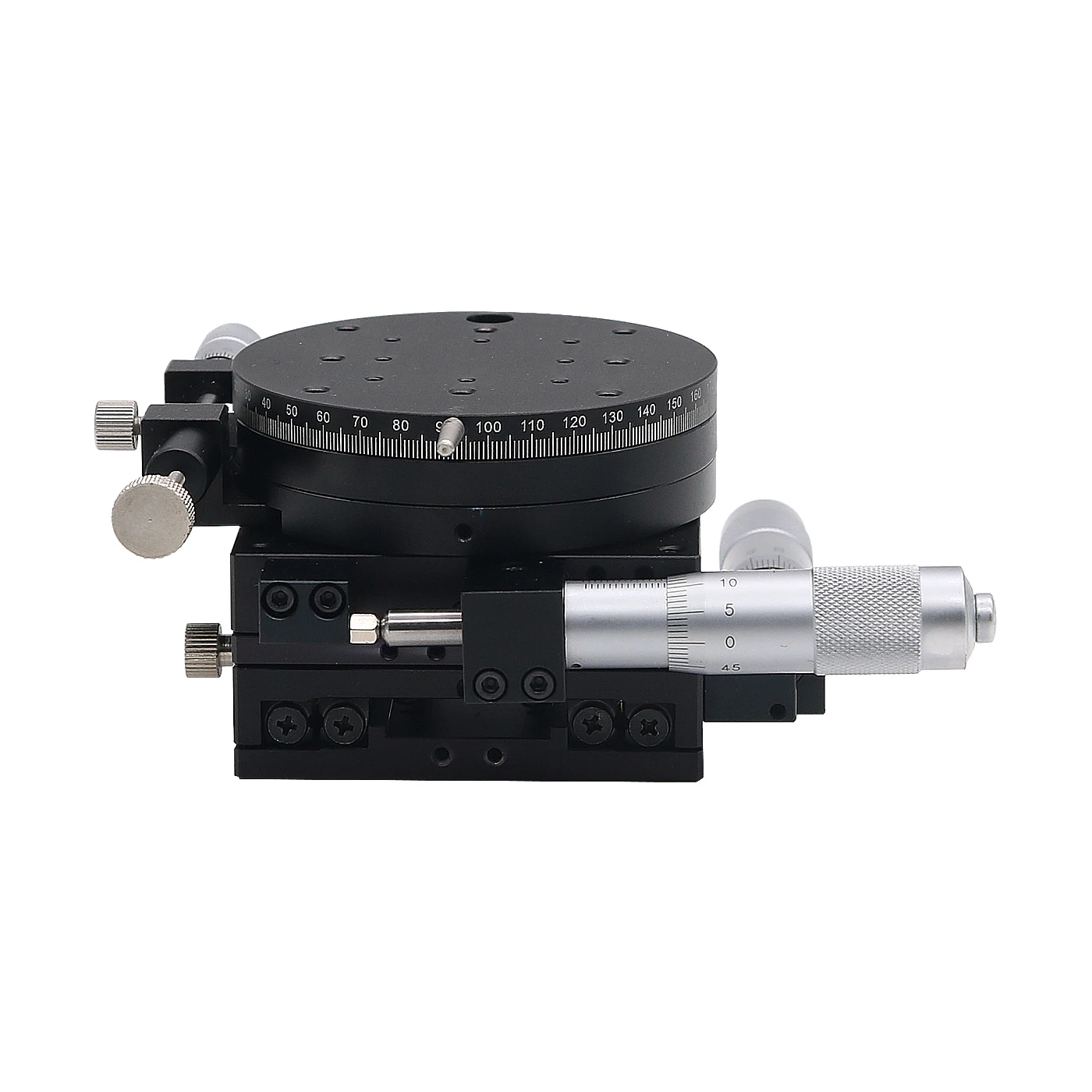 

SEMXYR-80 80x80mm 3Axis XYR Micrometer Linear Stage High Precision Optical Stage