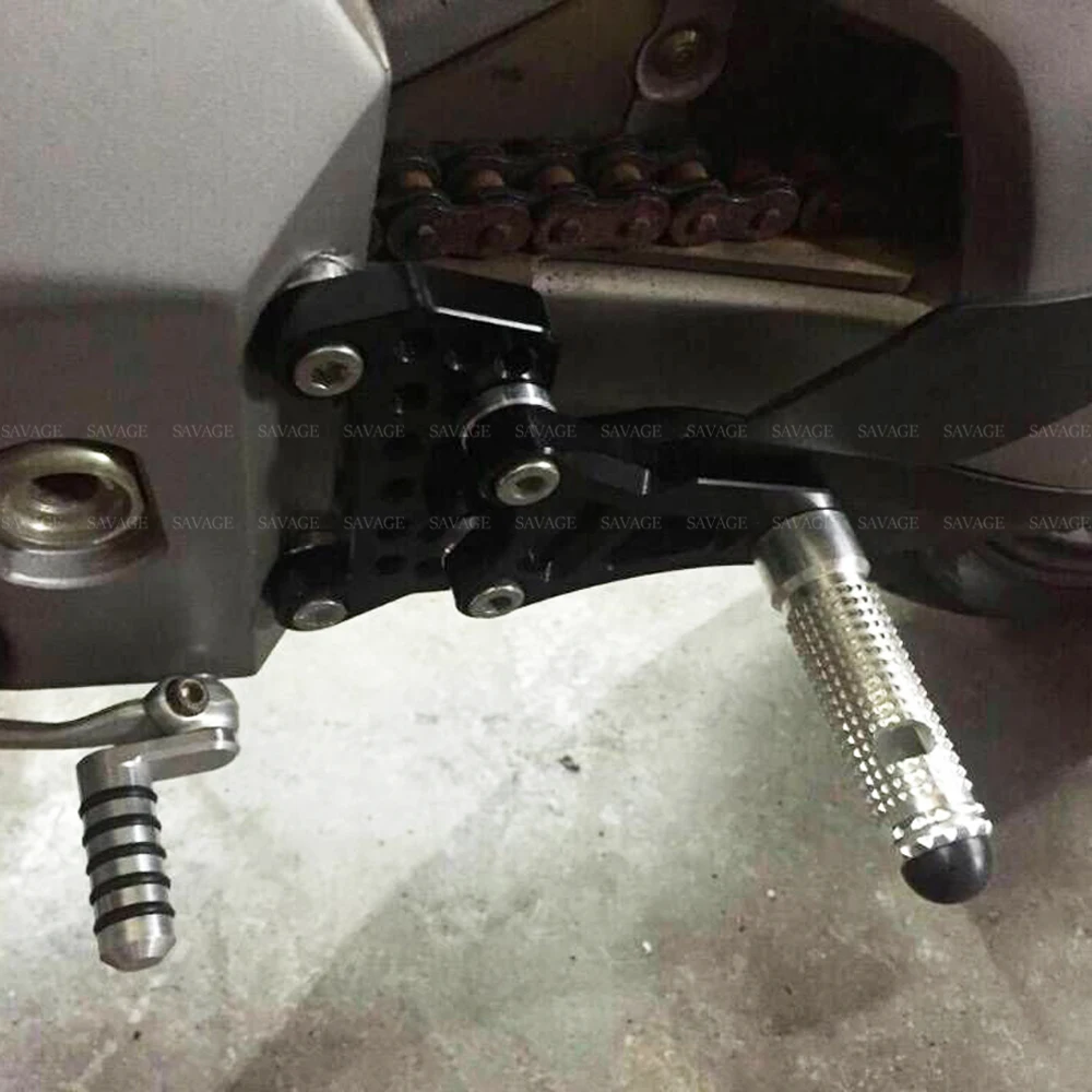 Регулируемые подножки для мотоциклов MV Agusta Brutale 1090/1078/990/920/910/989/750 Задние