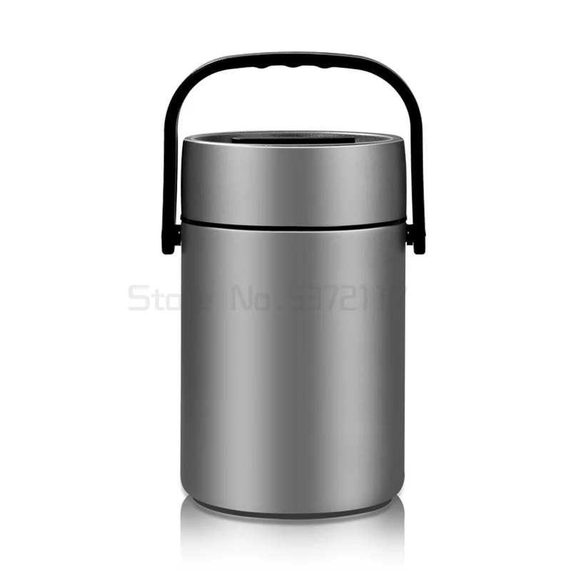 

2000ml thermos for food with containers Portable lunch bento box with compartments jar Leak-Proof Thermal Insulation