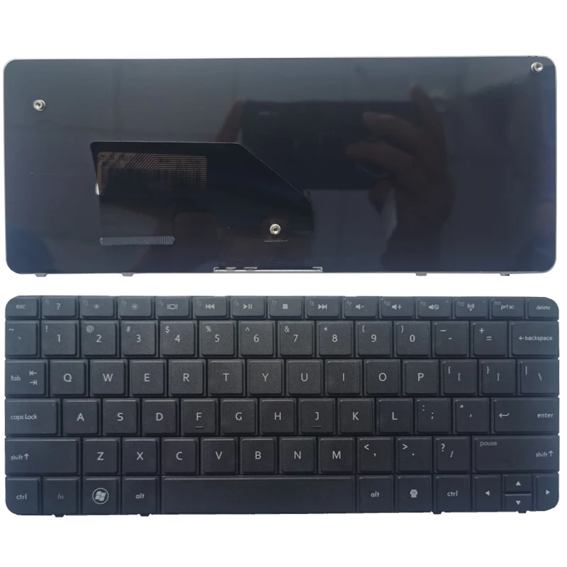 

NEW US/English laptop keyboard For HP COMPAQ MiNi CQ10 110-3000 mini110-3019TX 3069TX 608769-001 606618-001 black