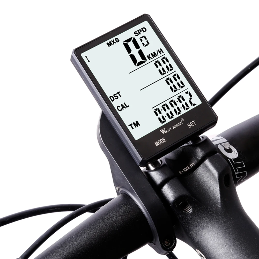 

Durable Outdoor Cycling Texture Wireless/Wired Bicycle Computer Road Bike Stopwatch Odometer Supplies Accessory