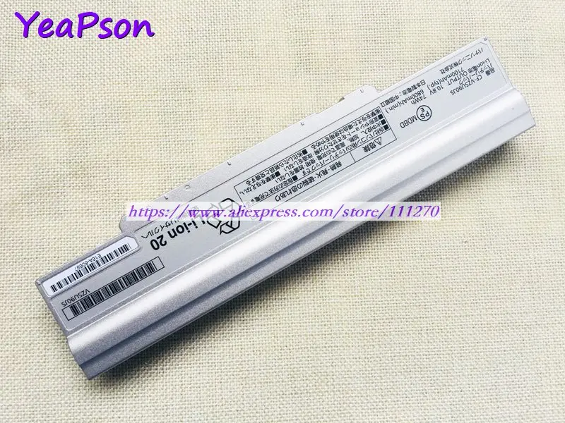 Yeapson 10 8 V 6800 мАч натуральная CF VZSU90JS VZSU90R VZSU90Y ноутбук Батарея для цифрового