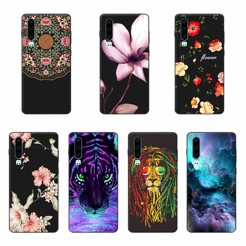 Матовые чехлы для Huawei P20 P30 Lite Pro Y5ii силиконовый чехол Y6 2018 телефона Y7Prime Мягкий