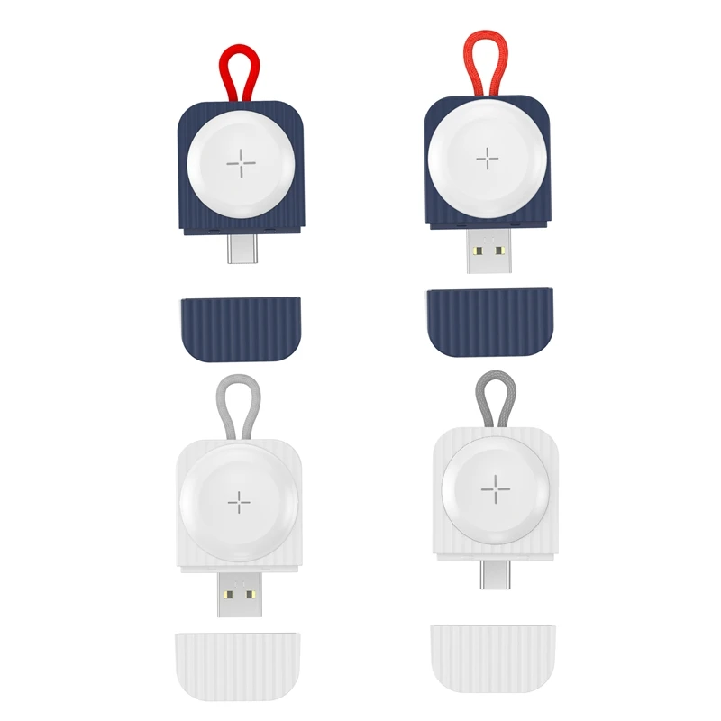 

Портативное Быстрое беспроводное зарядное устройство мини магнитное Универсальное зарядное устройство зарядная док-станция для Iwatch 1 2 3 4 5