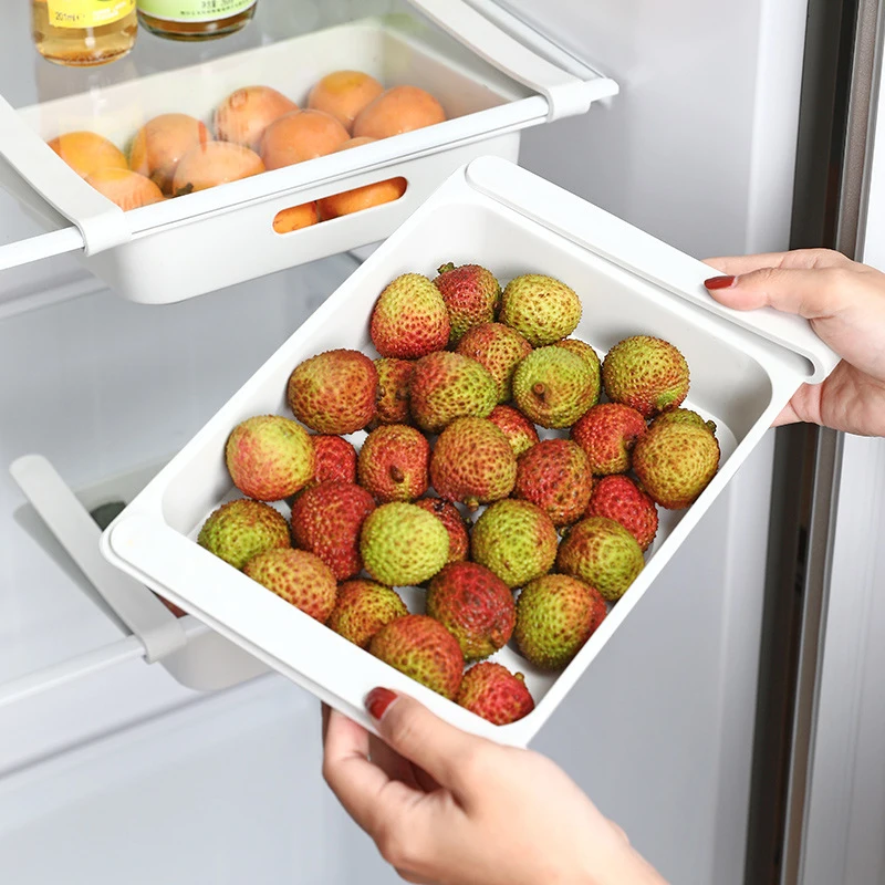 

1PC Egg Bracket Multi-grids Egg Organizer Refrigerator Drawer Storage Box Plastic Classified Case Fresh-keeping Box Kitchen Tool