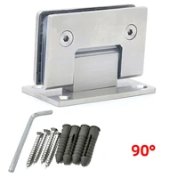 90 degree open 304 stainless steel hinges wall mount glass shower door cabinet for home bathroom furniture fittings hardware