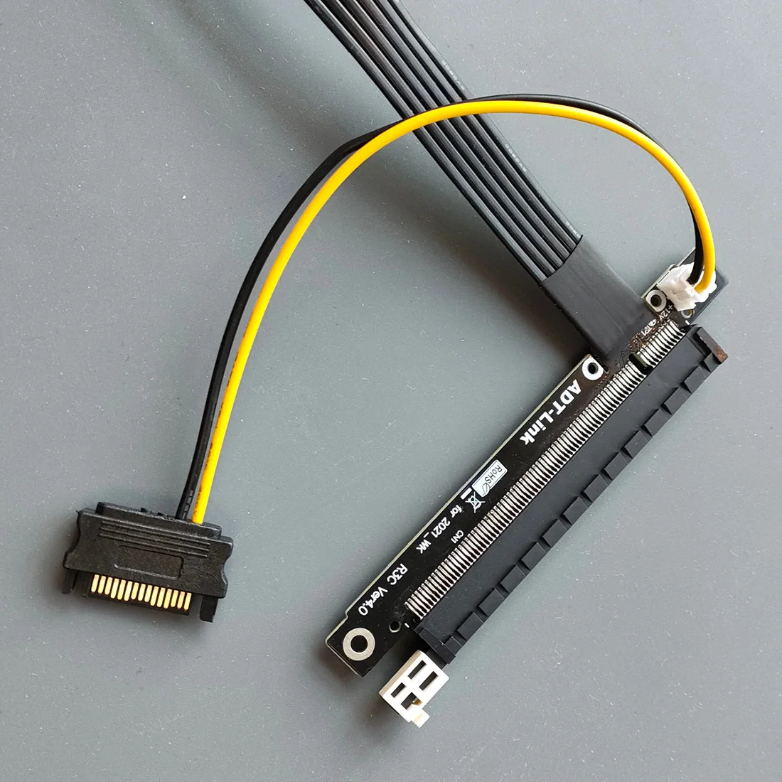 Кабель-удлинитель для видеокарты ADT-Link RTX3090 PCIe 4 0x16 до x1 | Компьютеры и офис