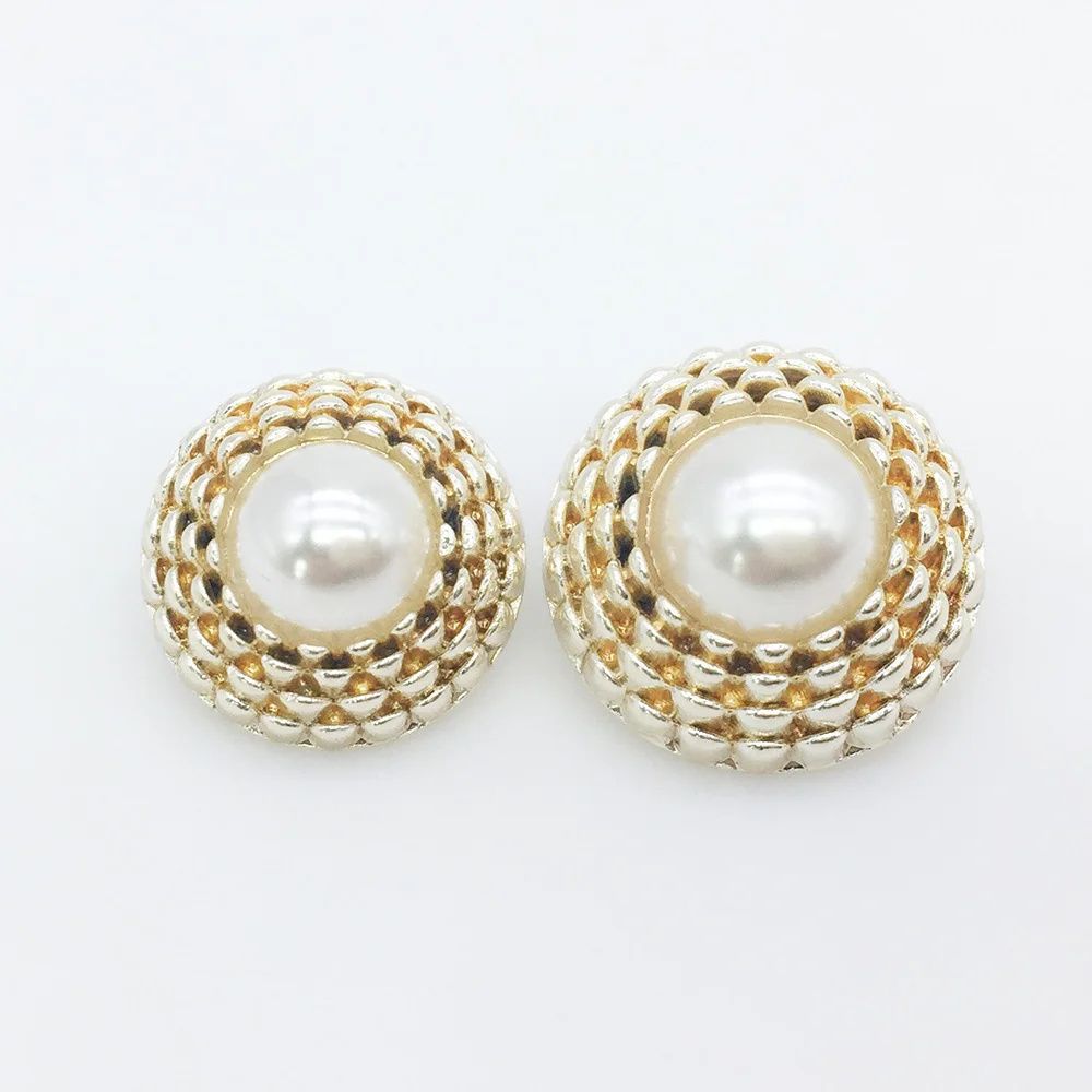 5 шт./лот металлические пуговицы ручной работы diy сплав швейная одежда золотые