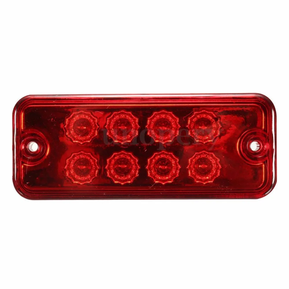 Габаритный боковой фонарь для автомобиля 8 светодиодный индикаторов красный| |