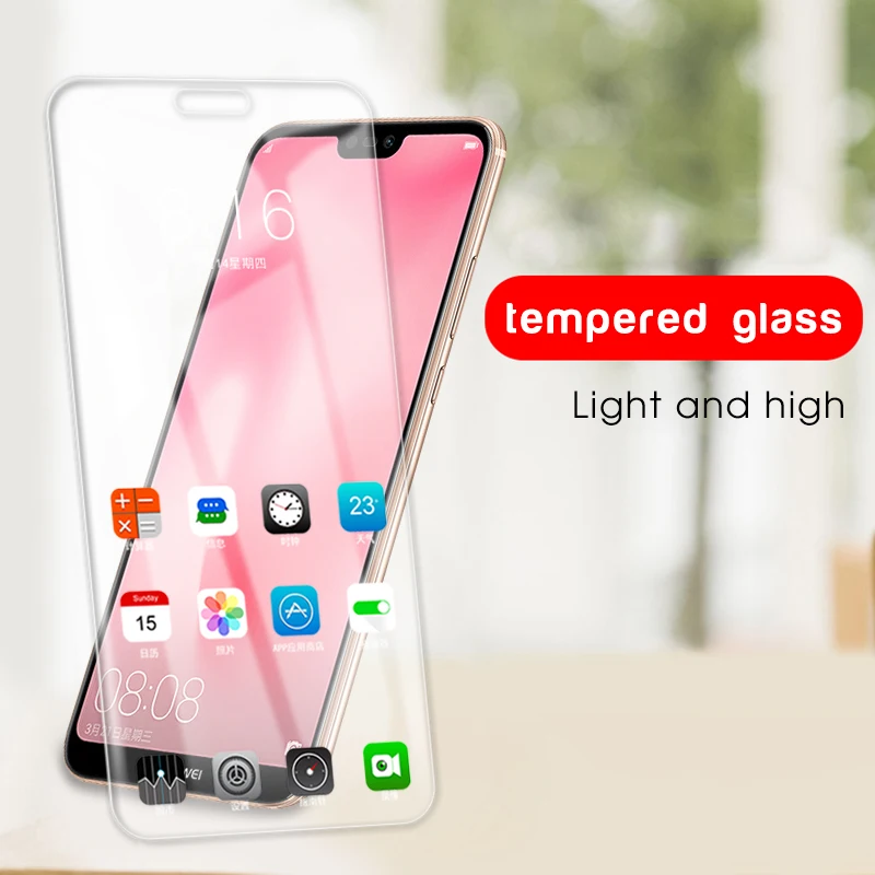 Ultra-thin Full Cover Protective Glass For Huawei P20 Lite 2019 Pro HD Tempered Screen Protector Film | Мобильные телефоны и