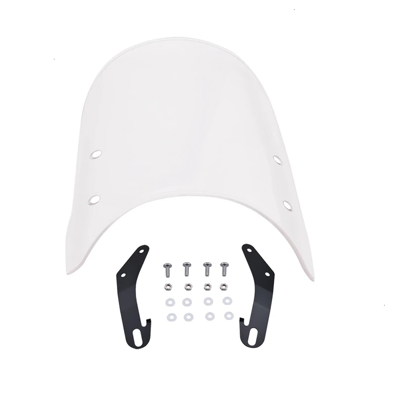 Стекло на лобовое стекло мотоцикла 5-7 дюймов подходит для Honda Yamaha XJR 1300 Suzuki GSX 1400 Royal