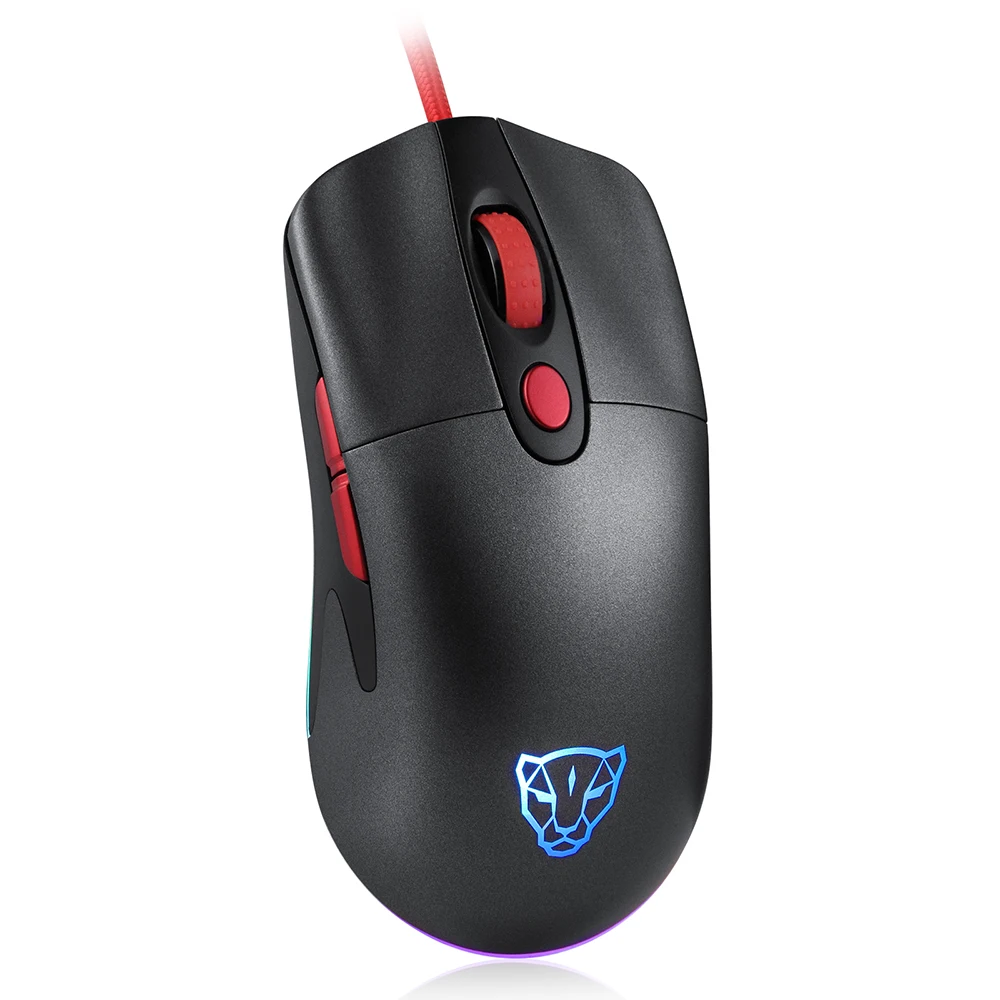Motospeed V400 Проводная игровая клавиатура Мышь RGB мышь с подсветкой Киберспорт 6