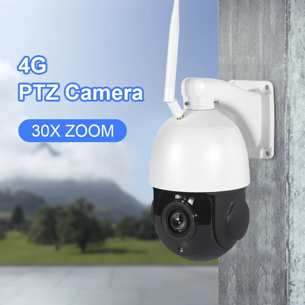 Камера Наружного видеонаблюдения HD 1080P 5 МП PTZ IP скоростная купольная камера с 30